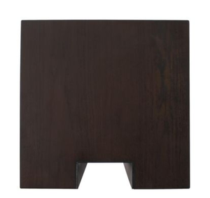 Console moderne de luxe en teck pour entrée, couloir ou salon d'appartement étroit, couleur brun foncé - Product Image 4