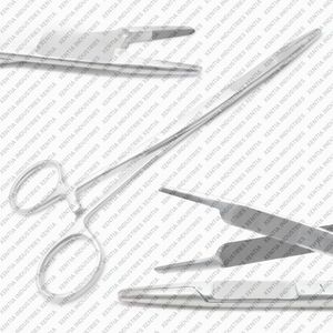 ที่จับเข็มผ่าตัด Olsen Hegar TC พร้อมกรรไกร ที่จับเข็มทังสเตนคาร์ไบด์พร้อมกรรไกร เครื่องมือห้ามเลือด สแตนเลส - Product Image 3