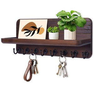 Brass Bird Branch <b>Key</b> <b>Holder</b> <b>Wall</b> Mount Decorative Sculpture Wholesale India - Product Image 2