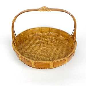 Marvelous Bamboo Rattan Serving <b>Tray</b>,Decorative Handmade <b>Table</b> Ware <b>Tray</b> for Storage <b>Table</b>,Farmhouse Home Decor - Product Image 1