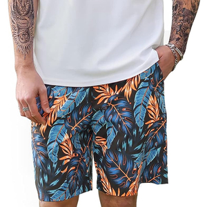Nuevas llegadas Conjuntos de verano para hombre Camisa y pantalones cortos de moda Conjunto de verano para hombre de algodón transpirable de alta calidad - Product Image 5