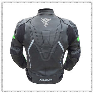 Chaqueta de cuero de motocicleta para Hombre | Chaqueta de motorista aprobada CE para seguridad | Chaqueta de montar elegante - Product Image 2