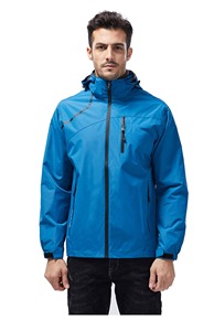 Autumn Windproof Waterproof Windbreaker Jacket Stand Collar Zipper Front Plus Size Sports Class Uniform Color Company Work <b>Coat</b> - Product Image 6