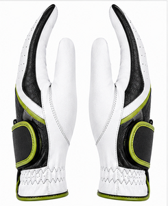 Gants de golf de luxe en cuir Cabretta respirant pour hommes et femmes, adhérence douce, antidérapants, accessoire de sport, logo, vente en gros - Product Image 5