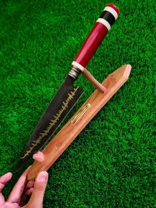 Couteau utilitaire Damas professionnel de qualité industrielle, lame en acier inoxydable, manche en bois, couteau de cuisine commercial, personnalisable OEM - Product Image 2