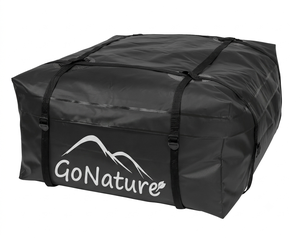 Waterproof 283L/10 CU ft Rear Opening Car Roof <b>Box</b> Cargo Carrier Luggage <b>Storage</b> Bag Travel Roof Mounted Case - Product Image 2