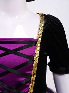 <span class=keywords><strong>Disfraz</strong></span> <span class=keywords><strong>de</strong></span> <span class=keywords><strong>bruja</strong></span> para niñas <span class=keywords><strong>de</strong></span> 4 a 14 años, <span class=keywords><strong>vestido</strong></span> tutú <span class=keywords><strong>de</strong></span> manga corta <span class=keywords><strong>de</strong></span> burbuja <span class=keywords><strong>con</strong></span> conjunto <span class=keywords><strong>de</strong></span> sombrero puntiagudo para Cosplay, actuación - Product Image 3