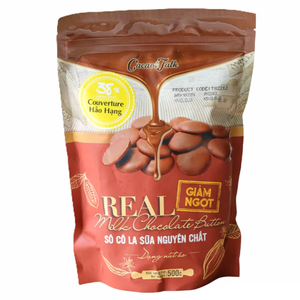Expédition rapide des commandes, fournisseur en gros pour l'exportation, OEM/ODM, chocolat pur HALAL, chocolat au lait véritable, boutons de chocolat, 48% de cacao, pâtisserie, biscuits - Product Image 1