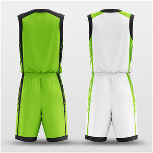 Conjunto de Uniforme de Baloncesto Personalizado para Hombre y Niño, Camiseta y Pantalones Cortos 100% Poliéster, Transpirable y de Secado Rápido - Product Image 1