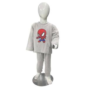 Ensembles de vêtements pour enfants, garçons et filles, en molleton uni, sweat-shirts et pantalons, 2 pièces/ensembles, vêtements d'hiver pour enfants, survêtement pour tout-petits - Product Image 1