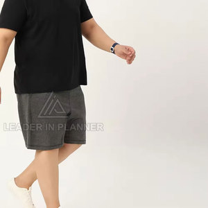 กางเกงขาสั้นผ้าฟลีซผู้ชายแบบสั่งทำพิเศษ สีพื้น กางเกงขาสั้นผ้าฟลีซผู้ชายแบบย้อมสี กางเกงขาสั้นผ้าฟลีซผู้ชาย - Product Image 3