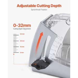 Protezione Antipolvere Universale da 4-5 Pollici per Smerigliatrici Angolari con 6 Rondelle di Bloccaggio e 5 Impugnature Diamantate - Product Image 3