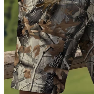 Pantalones Cortos Deportivos Unisex de Lona con Doble Forro, Estampado de Camuflaje, Resistentes al Viento, por Encima de la Rodilla, para Gimnasio, Baloncesto, Personalizables, al por Mayor - Product Image 2