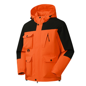 Veste Softshell Unisexe Légère Coupe-Vent à Col Montant Tissée Séchage Rapide pour Hommes et Femmes, Idéale pour le Sport, la Course, la Randonnée en Extérieur, Grande Taille - Product Image 3