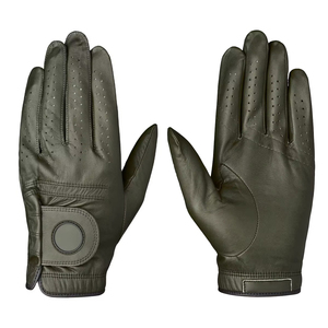 New Fashion High Quality Low Price Soft Full Light Leather Left And Right Hand Custom Logo <b>Golf</b> Gloves Breathable Hand Wear - Product Image 1