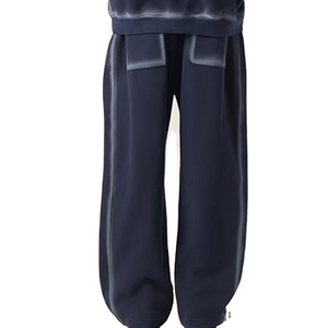 <b>Wholesale</b> oversized <b>sweatpants</b> acid wash long drawstring casual custom logo <b>flared</b> <b>sweatpants</b> street wear baggy <b>sweatpants</b> - Product Image 5