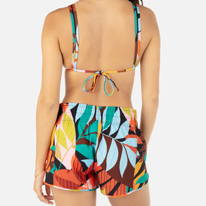 Shorts de Playa Sublimados para Mujer, Cintura Alta, Ropa Deportiva, Fitness, Running, Ejercicio, Shorts de Natación Ligeros - Product Image 6