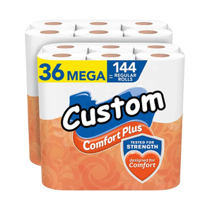 Papier toilette en bambou écologique 3 plis, rouleau de papier toilette pour la maison, fournisseur et fabricant de papier toilette de haute qualité - Product Image 5