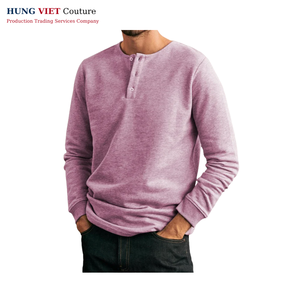 Prix direct du fournisseur vietnamien longueur des hanches manches longues Boxy tee Turquoise - Product Image 3