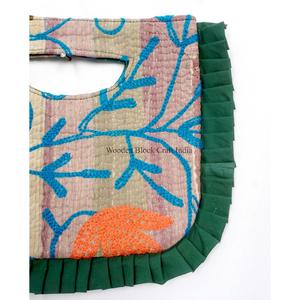 Nouvelle pochette à main tendance et sac de soirée, sac à bandoulière Kantha pour femme avec fermeture magnétique, idéal pour les occasions décontractées - Product Image 2