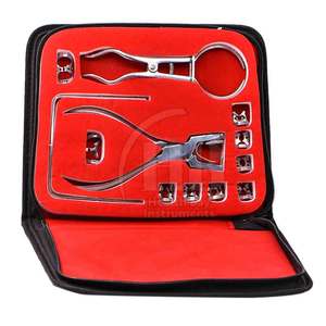 Kit de Dique de Goma de Acero Inoxidable de Nuevo Diseño con Instrumentos Dentales Manuales Reutilizables para Aplicaciones Clínicas - Product Image 3
