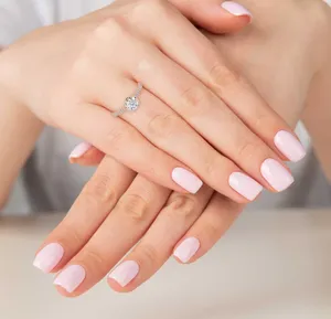 Luxury Designer Round Brilliant Cut Diamond Ring for Engagement Wedding Casual and Formal Wear Available at Factory Price - Product Image 5