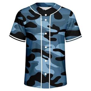 Fabrication en gros de maillots de baseball surdimensionnés entièrement sublimés, shorts de plage pour hommes, uniformes de baseball décontractés pour hommes - Product Image 6