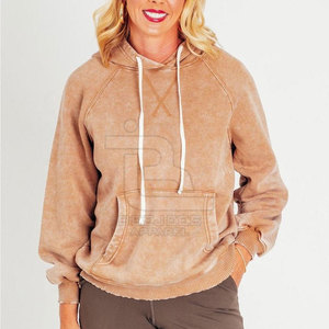 Servicio OEM al por mayor: Sudaderas con capucha para mujer con lavado ácido, último diseño, hechas en Pakistán. - Product Image 4