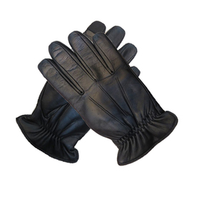 Gants de conduite d'hiver FITME SPORTS en cuir de mouton véritable respirant unisexe, thermiques, imperméables, antidérapants, avec poignet réglable (OEM) - Product Image 1