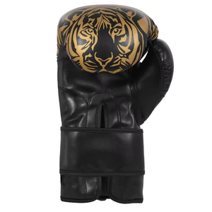 Gants de boxe sur mesure de qualité supérieure OEM, fabriqués en cuir de vache véritable, gants de Muay Thai, gants de boxe professionnels pour le sparring - Product Image 3