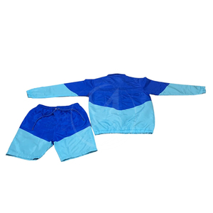 Light Weight Spring Men Windbreaker Short Sets Breathable Solid Waterproof High Street Style Polyester/Nylon OEM Service - Product Image 3