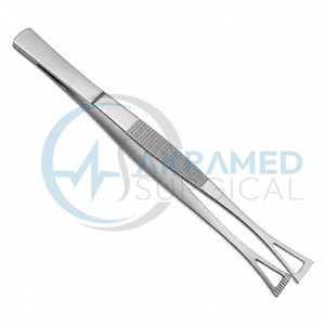 Juego de Pinzas para Tejidos Collin Duval de 15 cm, Acero Inoxidable, Cirugía General, Pinzas para Perforaciones Corporales, Instrumento Quirúrgico, Clase CE - Product Image 4