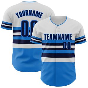 Camiseta de Béisbol Personalizada para Hombre, Manga Corta, Cierre de Botones, Nombre del Equipo 00, Impresión por Transferencia de Calor, Absorbe la Humedad, Ajuste Atlético - Product Image 4
