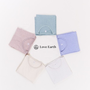 2023 Trend Low Carbon Custom Printed T-shirt 80% Recycled Polyester 20% Recycled Cotton Short Sleeve World Help Blanks - Product Image 6
