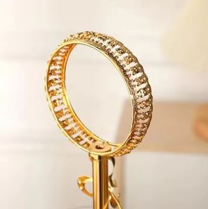 Plateau à fruits en verre de style européen luxe léger, décoration créative pour mariage, plateau à fruits secs en cristal - Product Image 3