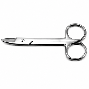 Ciseaux à ongles de pieds professionnels en acier inoxydable, lot de 3 instruments manuels robustes certifiés CE Classe I - Product Image 2