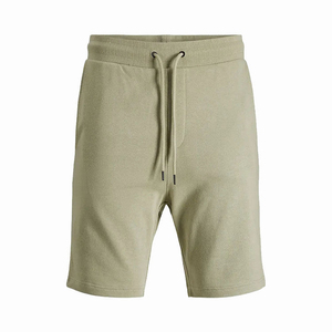 Shorts de sport pour hommes en Spandex/Polyester, taille élastique, anti-plis, personnalisables, de haute qualité, en molleton, pour la course et l'entraînement, style streetwear - Product Image 4