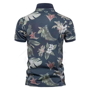 เสื้อโปโลแขนสั้นพิมพ์ลายแบบซับลิเมชั่น แห้งเร็ว ผลิตจากโพลีเอสเตอร์ 100% ทรงปกติ/ทรงเข้ารูป สำหรับผู้ชาย - Product Image 2