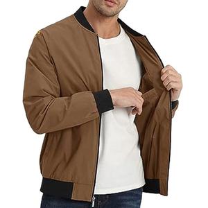Reasonable Price Low MOQ Factory Directly Customized Sublimation Premium Quality Men Unisex Sublimated <b>Bomber</b> <b>Jacket</b> OEM Service - Product Image 3