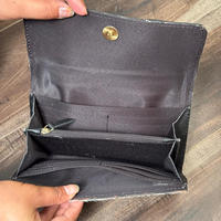Fashion wanita kualitas tinggi 2 buah Set Combo tangan Tooled kulit Tote Handbag & tangan Tooled kulit sapi kulit kopling untuk wanita