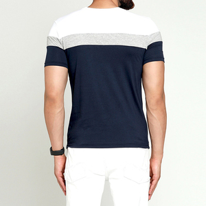 T-shirts décontractés pour hommes à col en V surdimensionné, 100% coton respirant, séchage rapide, haute qualité, été 2025, manches courtes - Product Image 6
