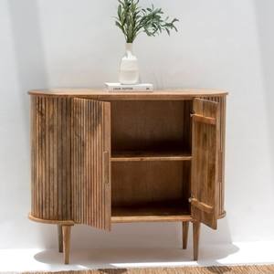 Buffet en bois Vandana Pebble Ultra pour des intérieurs modernes élégants, adaptés à l'intérieur et à l'extérieur - Product Image 4
