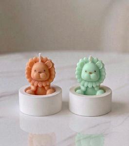 <b>Small</b> Cute <b>Candle</b> Wholesale Bulk Custom Logo Private Label Creative Gift Idea Adorable Lion <b>Candle</b> Pair Set o 2 Wholesale Price - Product Image 6