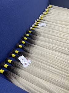 การต่อผมจํานวนมากคุณภาพสูงผมเวียดนามจมสองครั้ง 100 กรัมสีเข้ม 20 นิ้ว - Product Image 5