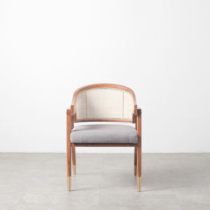 เก้าอี้ร้านอาหารไม้สักทันสมัยปรับแต่งได้ พร้อมเบาะกันน้ำ สำหรับใช้ในห้องนั่งเล่นและกลางแจ้ง - เฟอร์นิเจอร์เชิงพาณิชย์ที่ทนทาน - Product Image 2