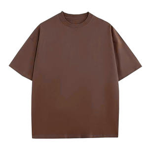 เสื้อยืดผู้ชาย แขนสั้น ผ้าระบายอากาศดี ลายเรียบ คอกลม ผ้าฝ้าย 100% รับสกรีนโลโก้และงานพิมพ์ เสื้อยืดผู้ชาย - Product Image 1