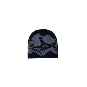 Gorros de punto Jacquard completos personalizados para hombres y mujeres Diseño elegante para ropa de invierno al aire libre con algodón - Product Image 1