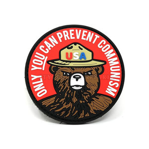 Écusson brodé rond personnalisé de qualité supérieure, badge logo thermocollant ou à coudre, Velcro, différentes tailles, fabricant OEM - Product Image 1