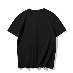 T-shirts d'été 100 % coton pour hommes, décontractés, à manches courtes, col rond, en coton uni, doux, basiques, coupe ample - Product Image 3