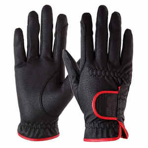 Gants d'équitation professionnels personnalisés de haute qualité, confortables, antidérapants, en cuir, vente en gros - Product Image 1